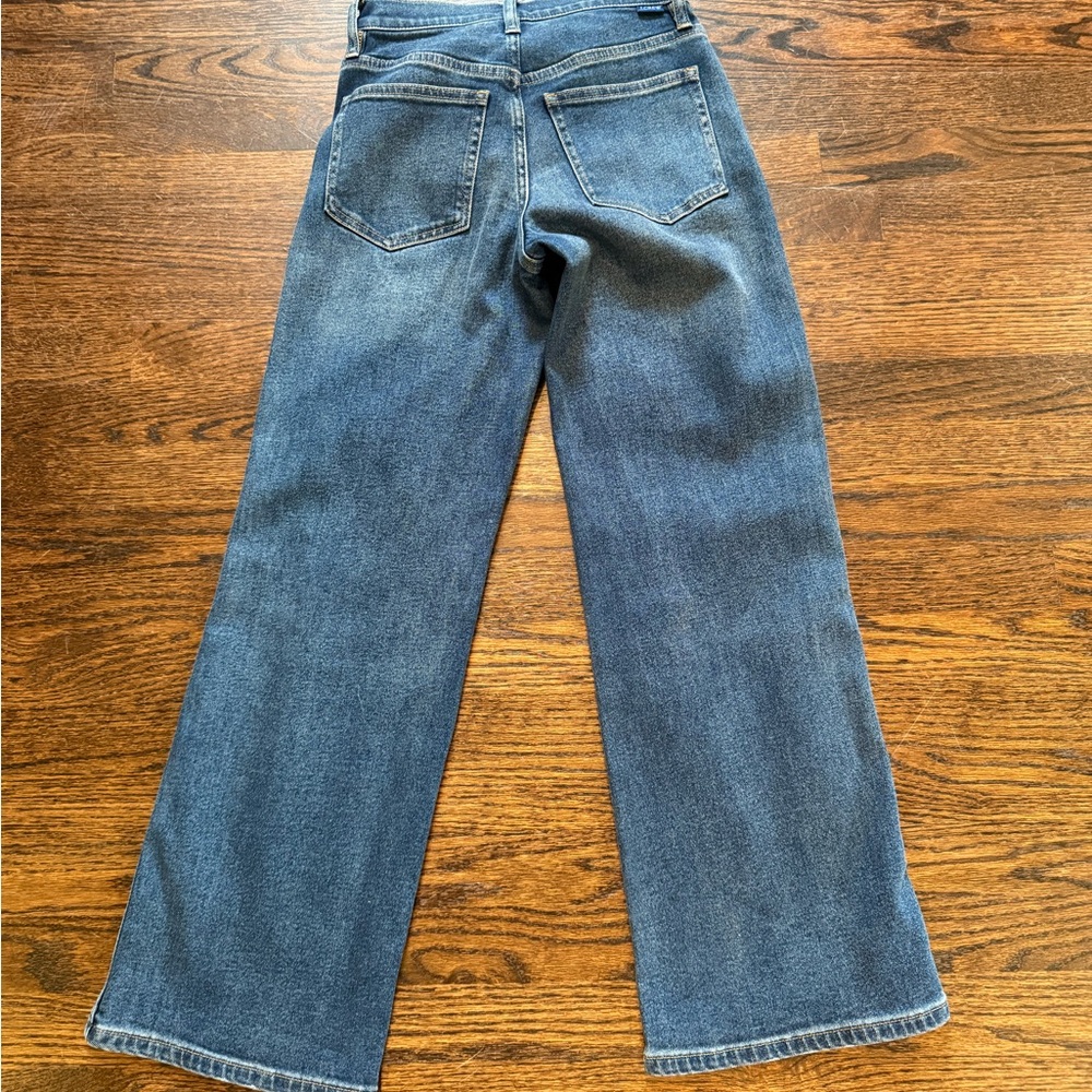 JCrew wide leg denim